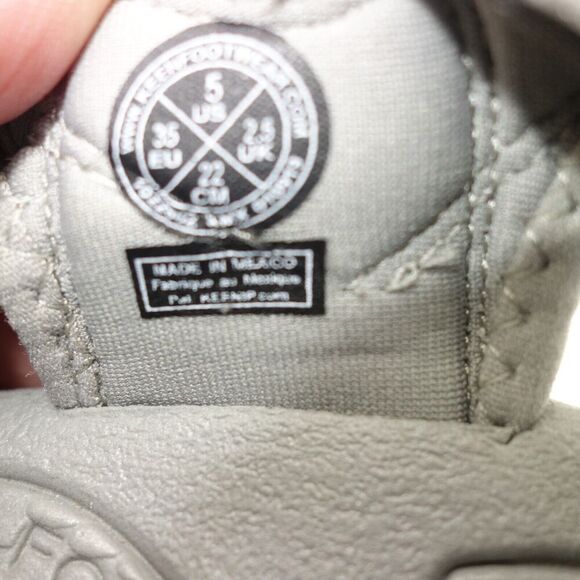 NEW KEEN Newport H2O Closed Toe Water Sandals Grey Ocean Wave Women's 5 - Picture 4 of 8